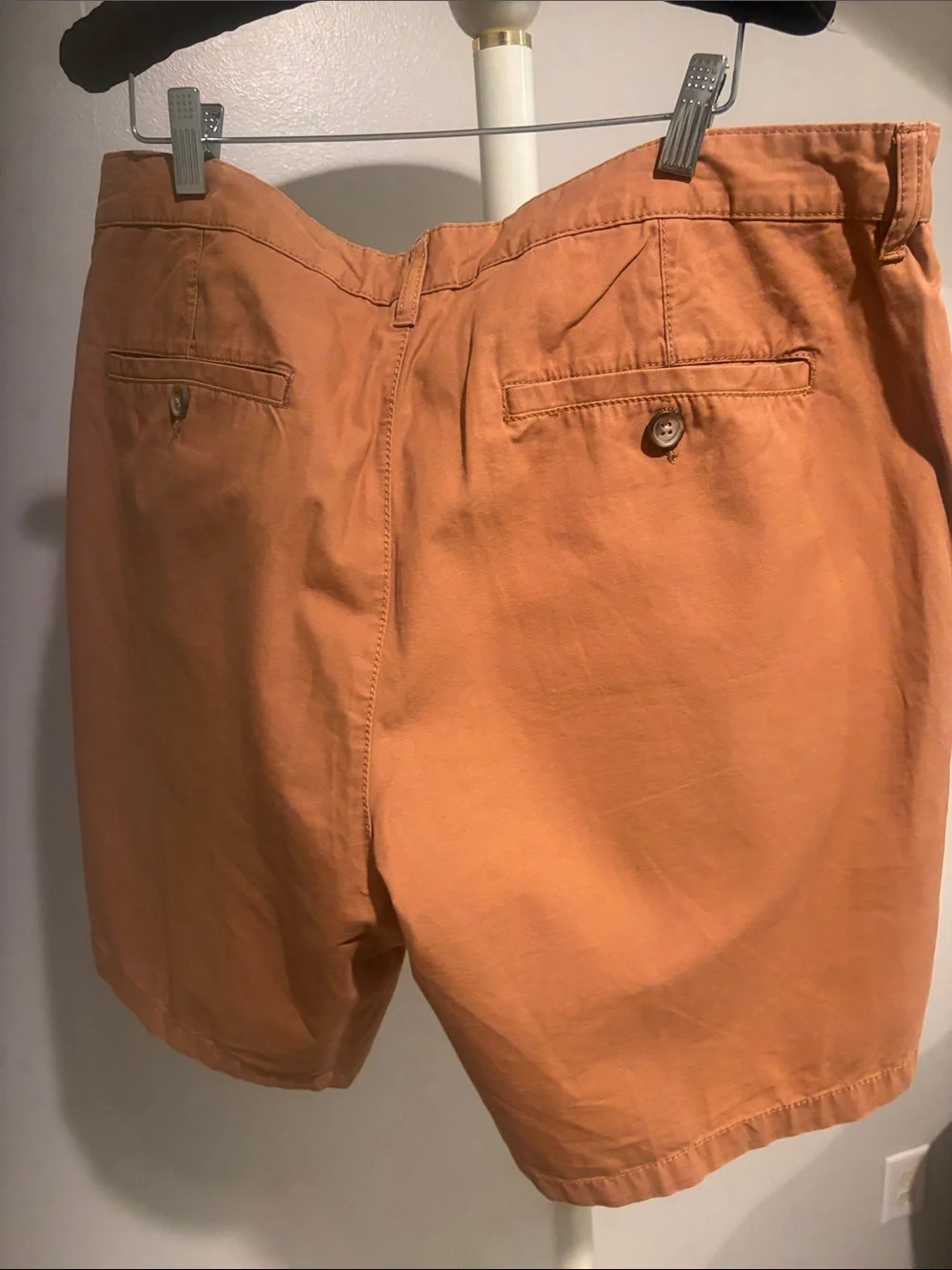 Men's Cargo Shorts in Burnt Orange – Easy Way